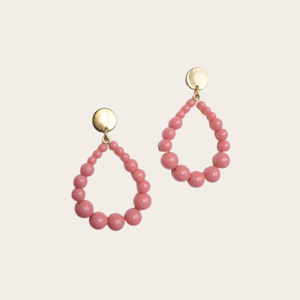 Statement oorbellen | Druppel | Juna | Glans